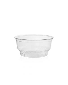 Yocup 5 oz Clear PET Plastic Sundae Cup (92mm) - 1 case (1000 piece)
