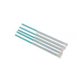 7.75 Clear Paper Wrapped Jumbo PLA Straws, Case of 6,000