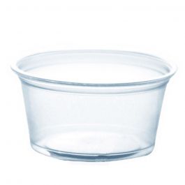 Yocup Company: YOCUP 16 oz Clear Round Bottom PP Plastic Cup (95mm