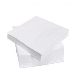 Luxenap White Paper Napkin - Kangaroo, Air Laid - 15 3/4 x 15 3/4 - 800  count box