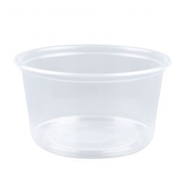 Yocup Company: YOCUP 32 oz Clear Lightweight Round Deli Container - 500/Case