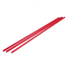 6 Red Plastic Coffee Stirrers - 600 Pack - Posh Setting