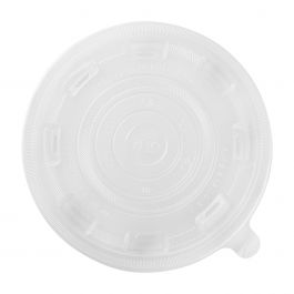 Yocup Company: YOCUP Clear Flat Lid For 16 oz 5.5 Plastic Salad Bowl -  300/Case