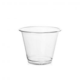 Yocup Company: YOCUP 16 oz Clear Round Bottom PP Plastic Cup (95mm rim) -  1000/Case