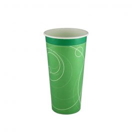 Yocup Company: 12 oz Paper Cups - Frozen Dessert Cups - Cups & Lids