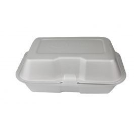 Yocup Company: Yocup 9 x 9 x 3 Clear PET Plastic Hinged-Lid Take Out  Container - 1 case (200 piece)