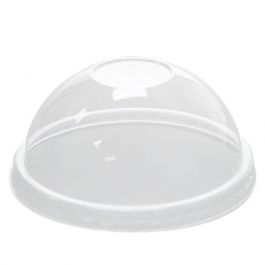 Yocup Company: YOCUP 12 oz Clear Plastic Dome Lid With No Hole For Cold/Hot  Paper Food Containers - 1000/Case