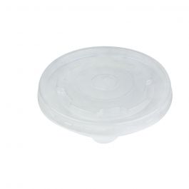 Oval Deli Cup with Spork in Lid Clear 4 Ounces 100 Count Box